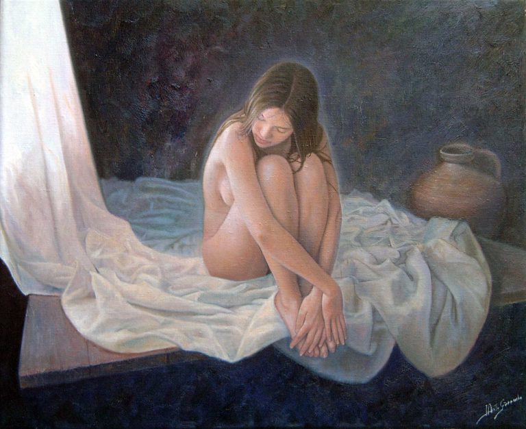 Desnudos Realistas Janto Grrucho Pintura Realista