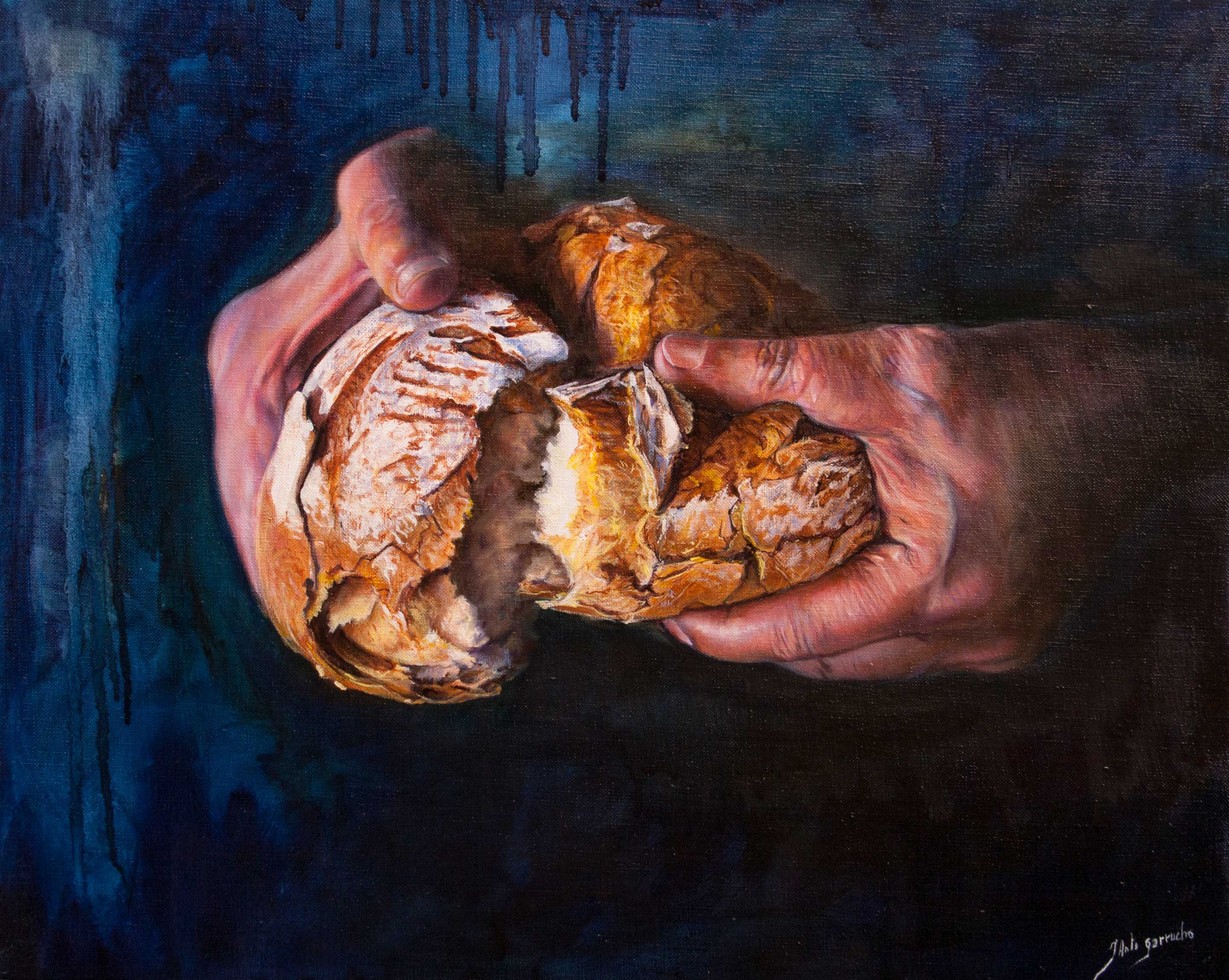 Partiendo el pan