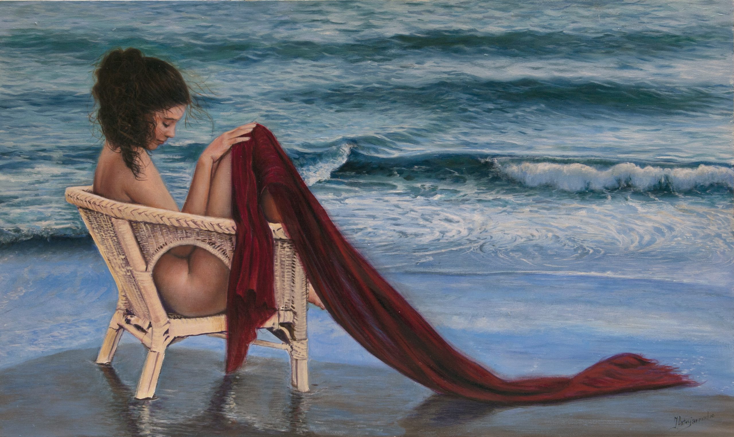 La orilla del mar